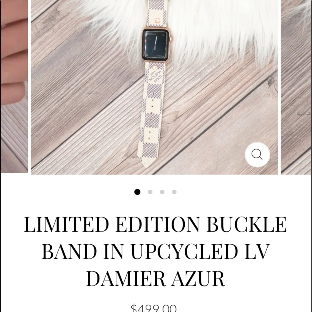 Lightly worn Apple Watch Louis Vuitton Sparkl band